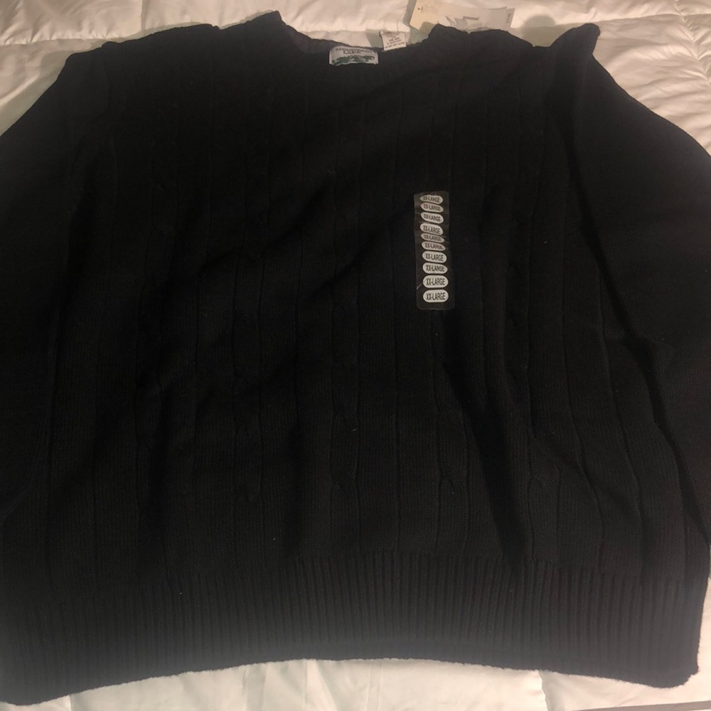 Cable knit sweater